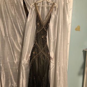 Beautiful detailed beaded ball gown